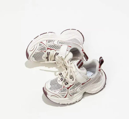 Mini Fashion – Breathable & Lightweight – Bordeaux Kids' Sneakers