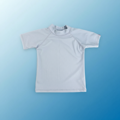 SunnyGuard – Summer & Protective – Anti-UV Kids Swim Shirt with Short Sleeves