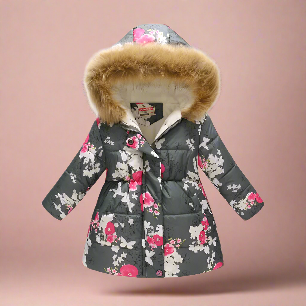 CozyTrend – Elegant & Cozy – Padded Winter Jacket for Girls