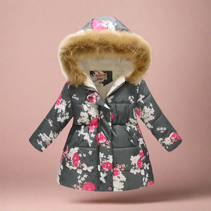 CozyTrend – Elegant & Cozy – Padded Winter Jacket for Girls
