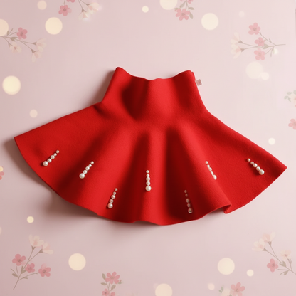 Girls Knitted Skirt – Comfort & Style – Kids Skirt