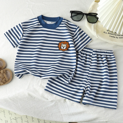 Kids Stripe Outfit – Trendy & Comfort – Summer Kids Outfit