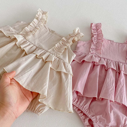 TinyBloom – Cute & Soft – Baby & Toddler Dress with Ruffles