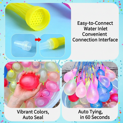 FunBalloons – Easy to Fill in Seconds – Magical Water Balloons