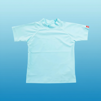 SunnyGuard – Summer & Protective – Anti-UV Kids Swim Shirt with Short Sleeves