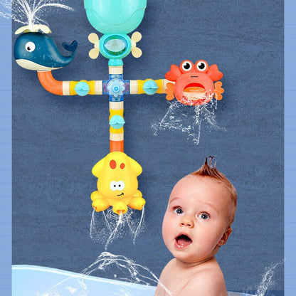 Bath Buddies™ - Bath fun with splashing friends - Bath toy fountain