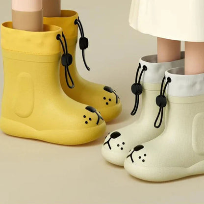 PuddlePaws – Waterproof & Playful – Woof Rain Boots