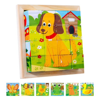 CubePuzzle – Fun & Educational – 3D Wooden Block Puzzle