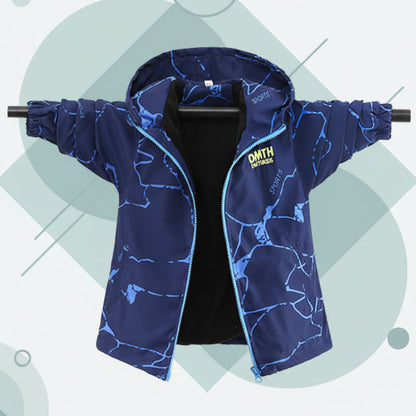 Reversible Kids Jacket – Waterproof & Windproof – Lightweight Jacket