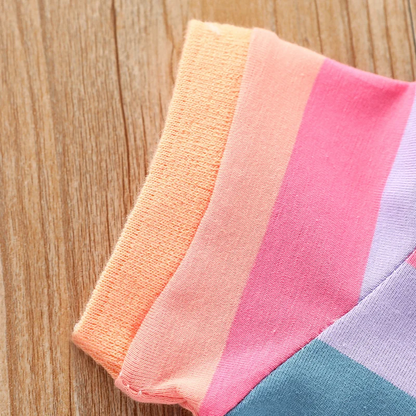 RainbowBabe – Fresh & Colorful – Kids Polo Dress