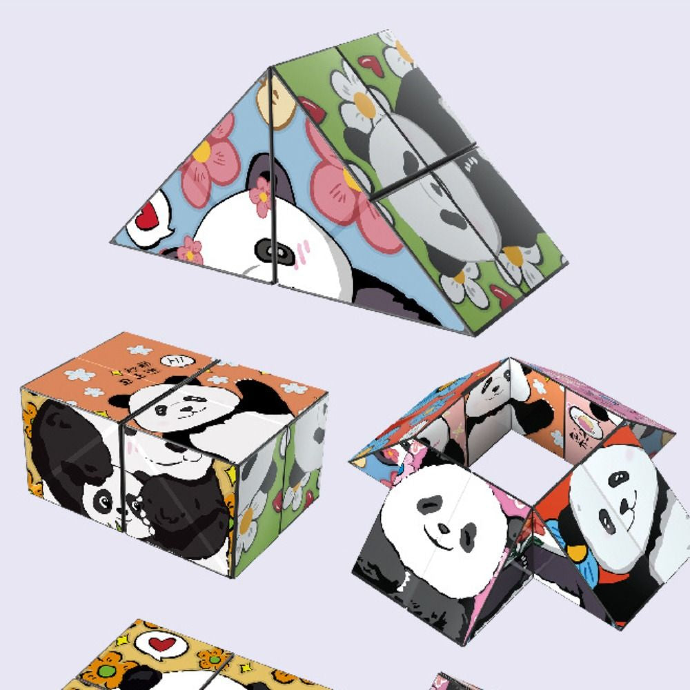 Panda Puzzle™ - educational entertainment - Puzzle Cube