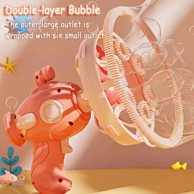 HappyBubbles – Playfully & Safely – Bubble Gun for Children