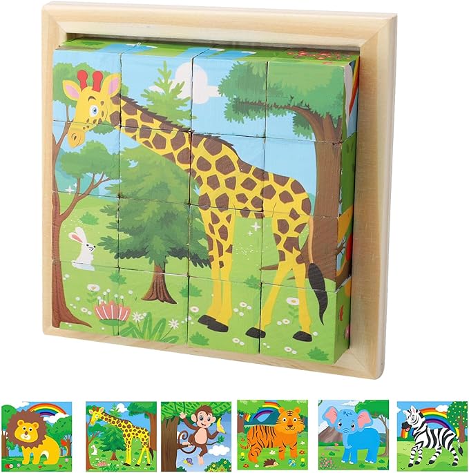 CubePuzzle – Fun & Educational – 3D Wooden Block Puzzle