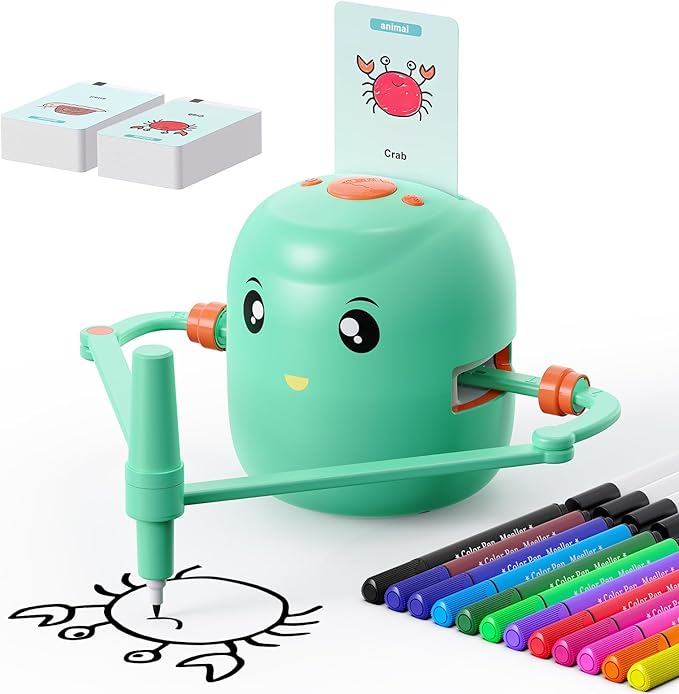 Kids Drawing Robot | Interactive Art Toy | STEM Craft Soft Fabric