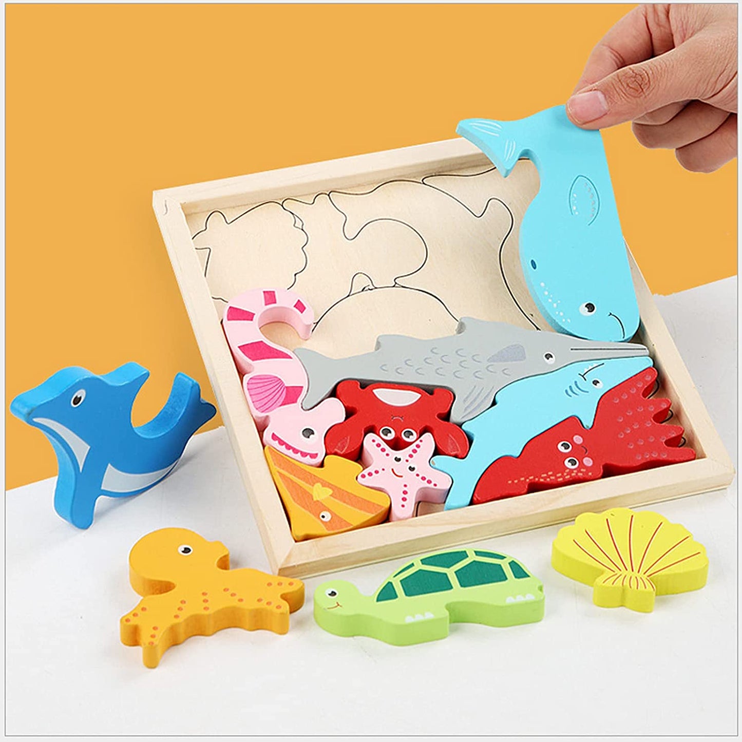 Woods™ - Which shapes fit in the list? - Shapes puzzle (2+1 FREE)