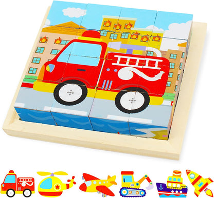 CubePuzzle – Fun & Educational – 3D Wooden Block Puzzle