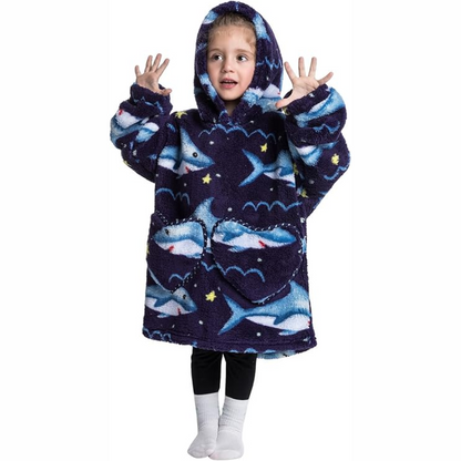 HappySnug – Cute and Comfortable – Children’s Blanket with Hood