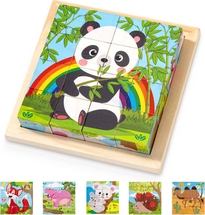 CubePuzzle – Fun & Educational – 3D Wooden Block Puzzle