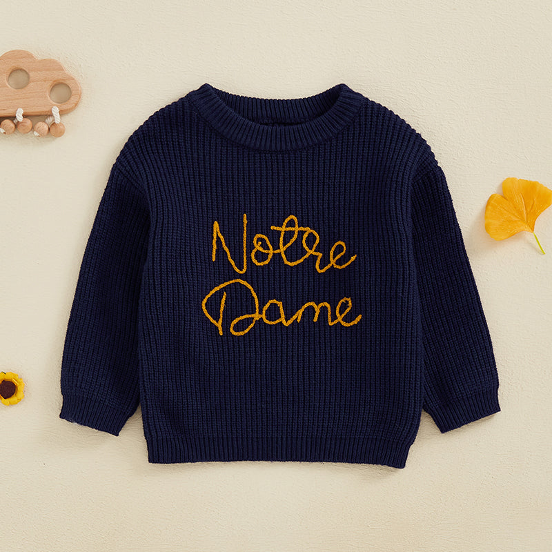 WarmWeave – Comfortable & Fun – 'Notre Dame' Sweater