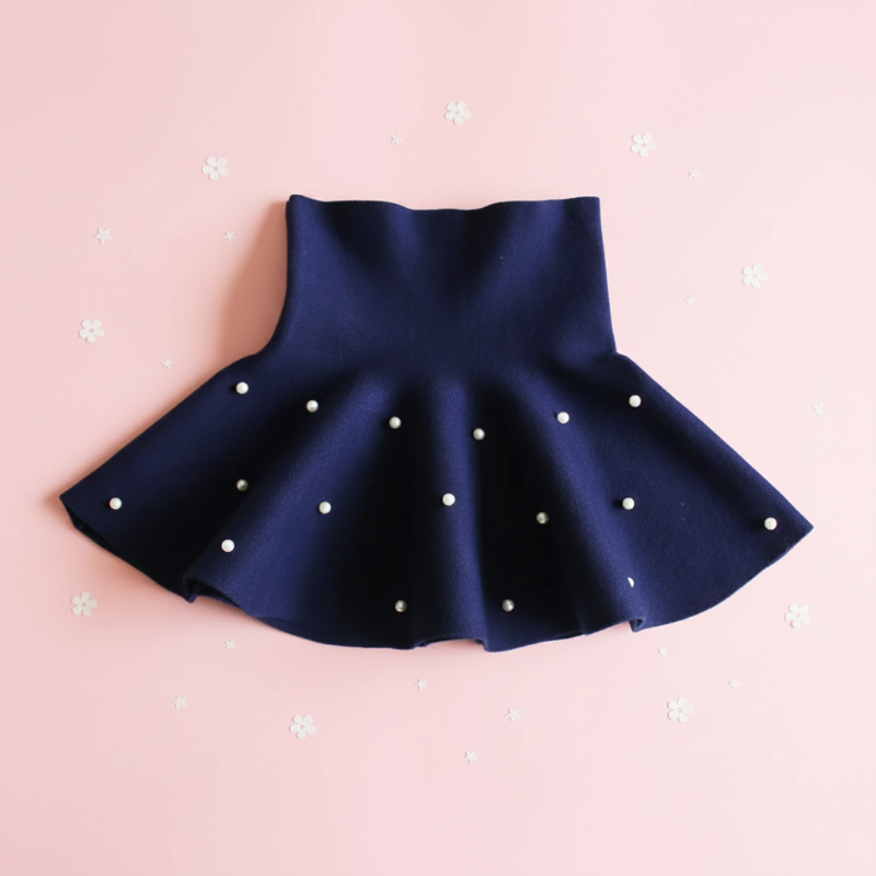 Girls Knitted Skirt – Comfort & Style – Kids Skirt