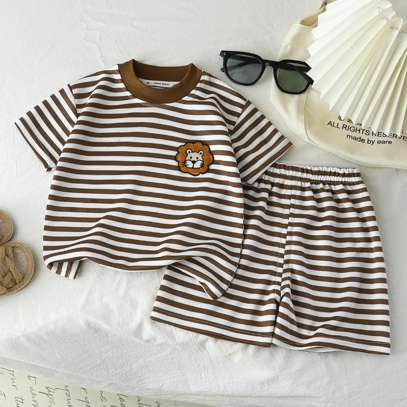Kids Stripe Outfit – Trendy & Comfort – Summer Kids Outfit