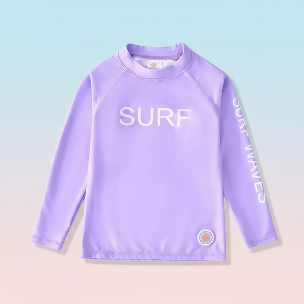 SunShield – Protective & Soft – Kids' Surf Shirt with Long Sleeves and UPF 50+