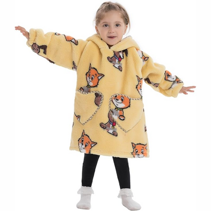 HappySnug – Cute and Comfortable – Children’s Blanket with Hood