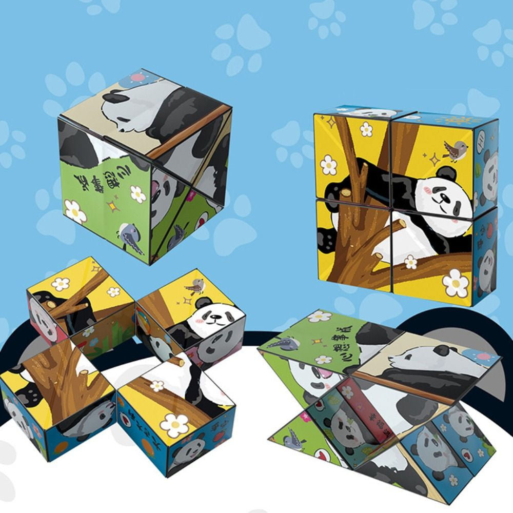 Panda Puzzle™ - educational entertainment - Puzzle Cube