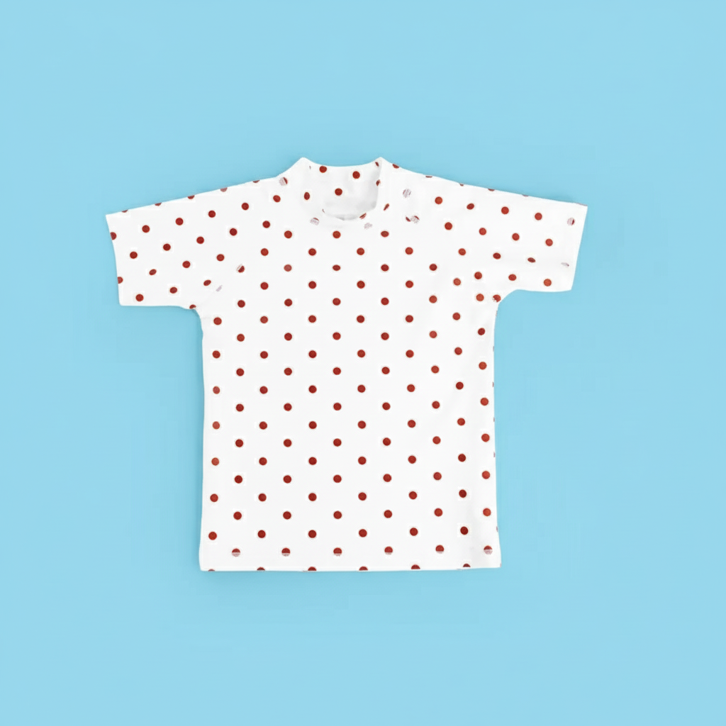 SunnyGuard – Summer & Protective – Anti-UV Kids Swim Shirt with Short Sleeves