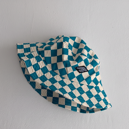 Bucket Hat – Cute & Protective – Kids Checkered Hat