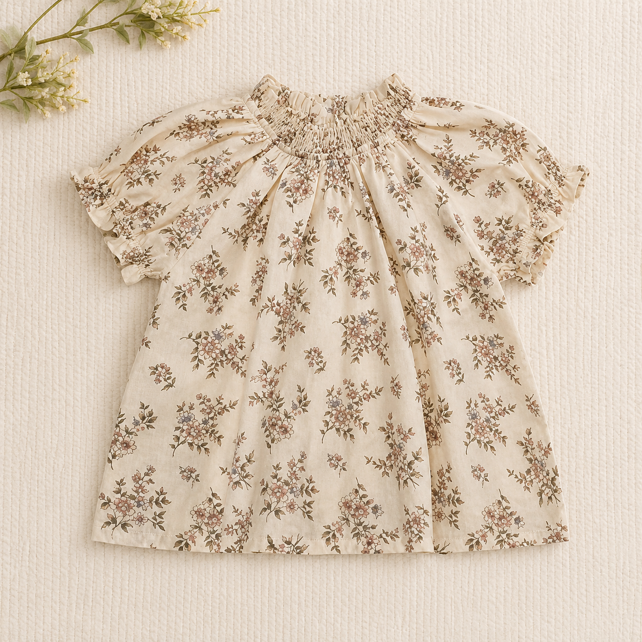 Girls Summer Fashion Top – Airy & Comfortable – Vintage Girls Top