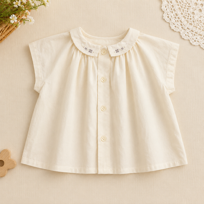 Girls Summer Fashion Top – Airy & Comfortable – Vintage Girls Top