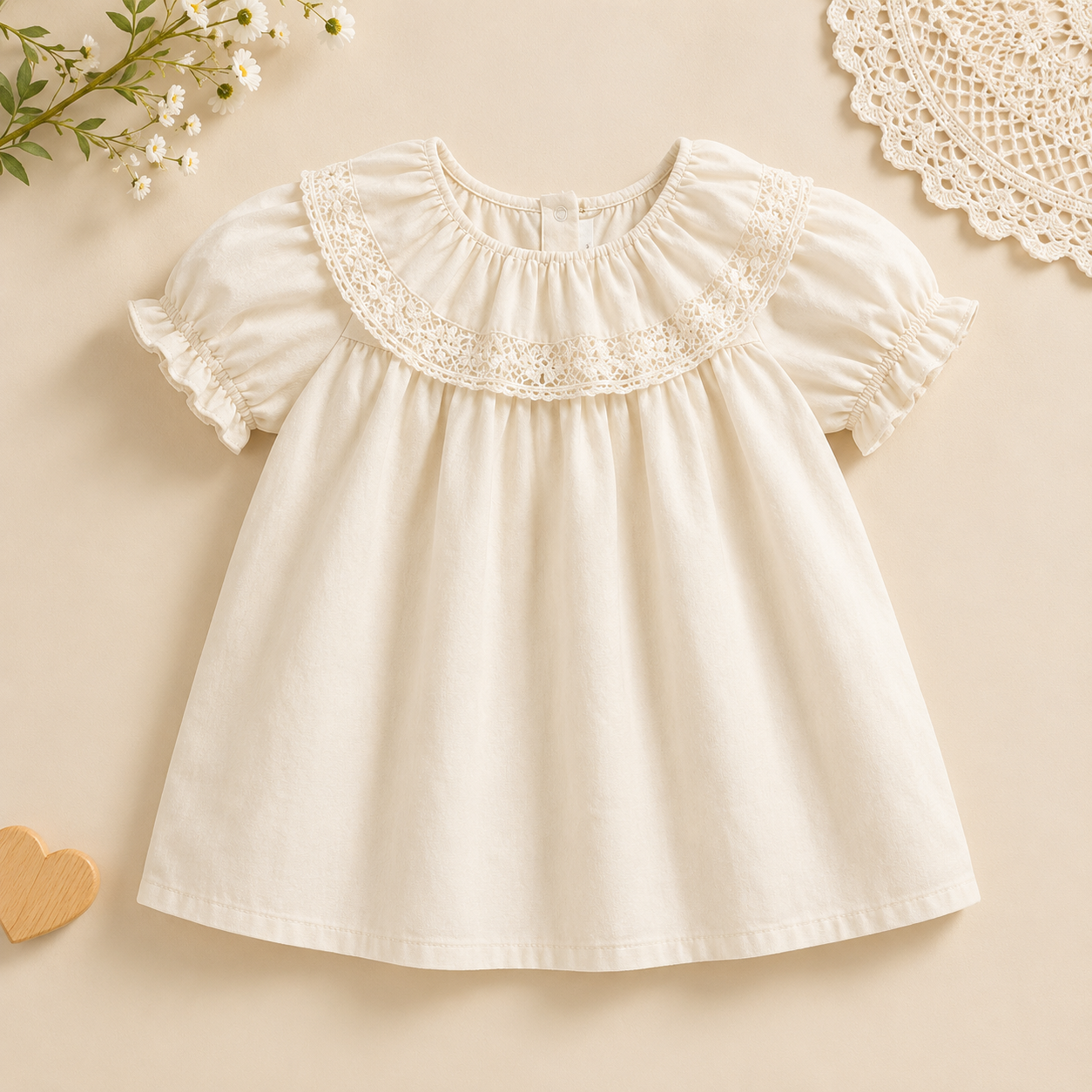 Girls Summer Fashion Top – Airy & Comfortable – Vintage Girls Top