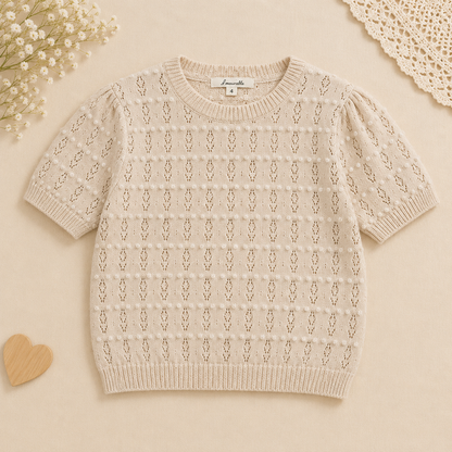 Girls Summer Fashion Top – Airy & Comfortable – Vintage Girls Top