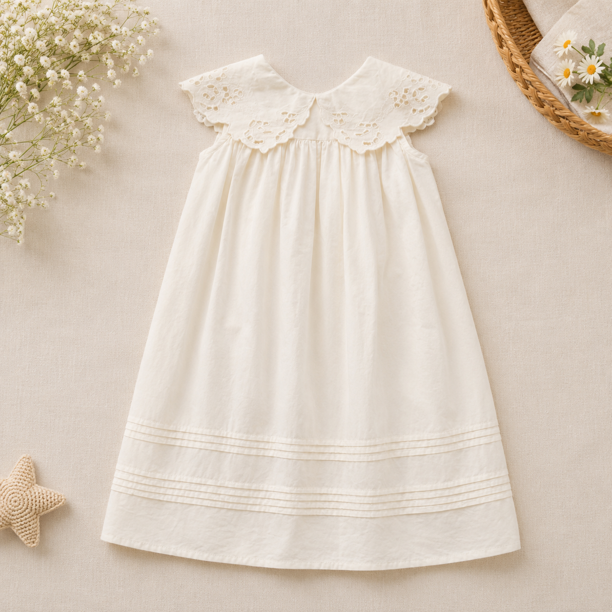 Lace Stitching Dress – Elegant & Comfort – Lace & Stitches