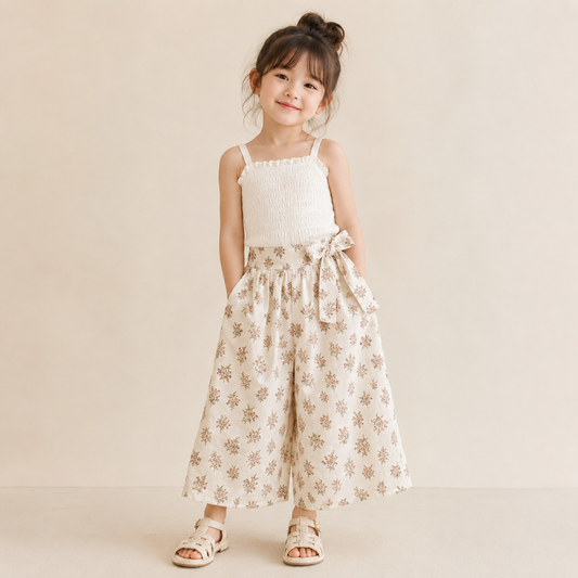 Kids Skirt & Wide Leg Pants | Structured Fit | Loose Unisex Design