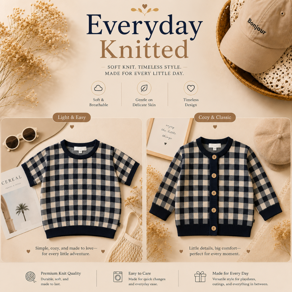 Everyday Knitted – Soft & Trendy – Stylish Children's Clothing