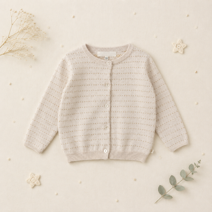 Knit Top & Cardigan – Soft & Comfortable – Knitted Shirt & Cardigan