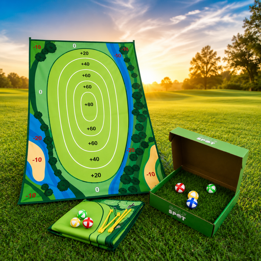 Kids Golf Set | Outdoor Indoor Game | Plastic Club Design for Boys