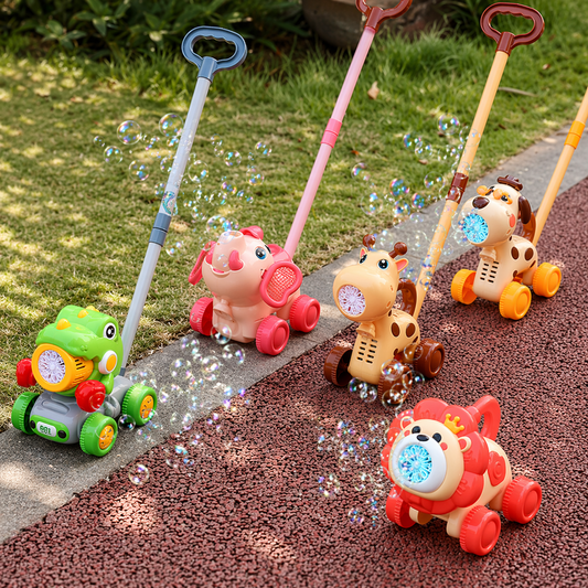 Kids Bubble Blower | Push Cart | Automatic Bubble Machine Boys and