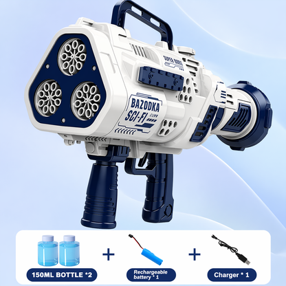 Light Up Bubble Gun – Fun & Music – Bubble Blower Gun