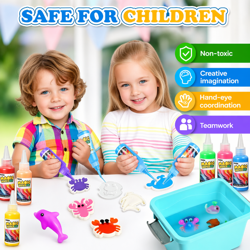 Magic Gel Water Beads – Creative & Sensory – Water Shapes Playset