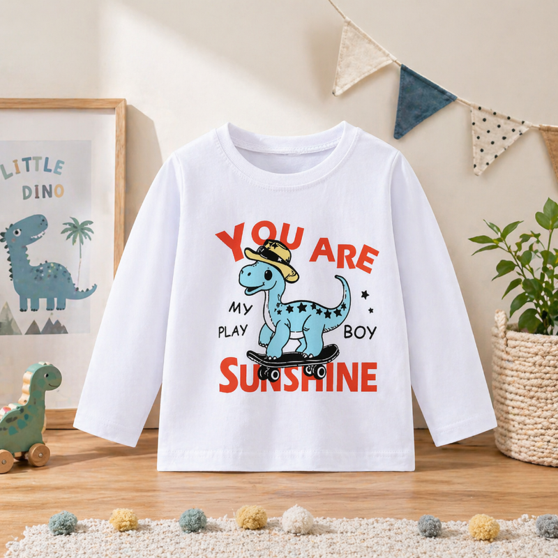 Kids Dinosaur Sweatshirt – Comfort & Style – Dino Kids Sweater