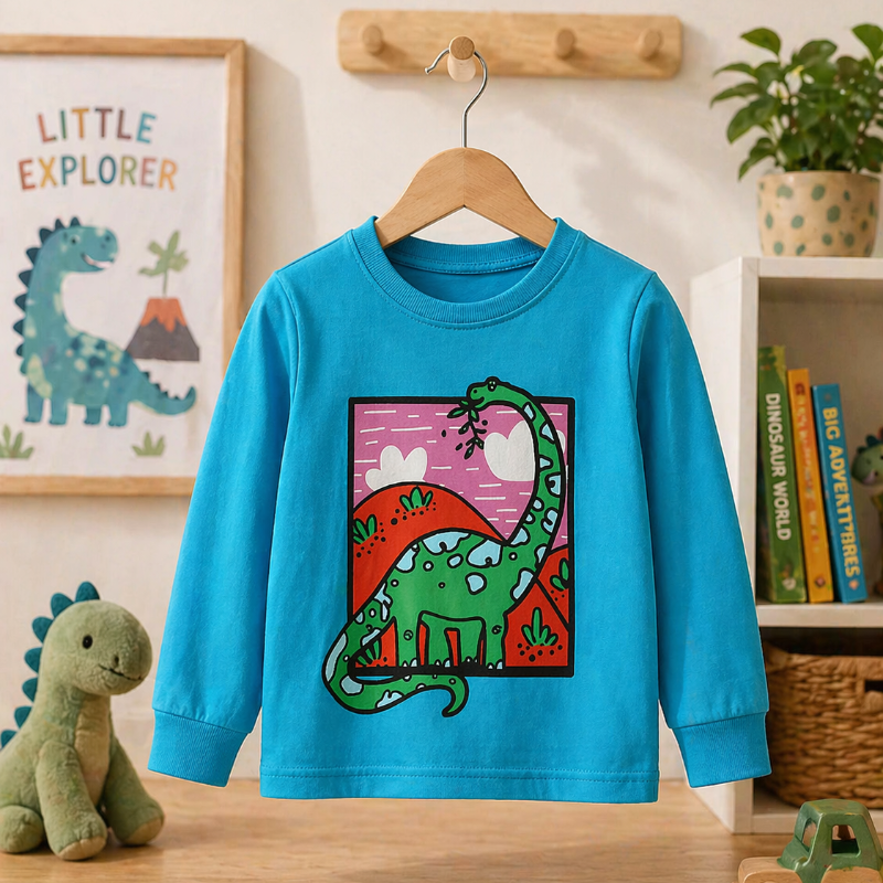 Kids Dinosaur Sweatshirt – Comfort & Style – Dino Kids Sweater