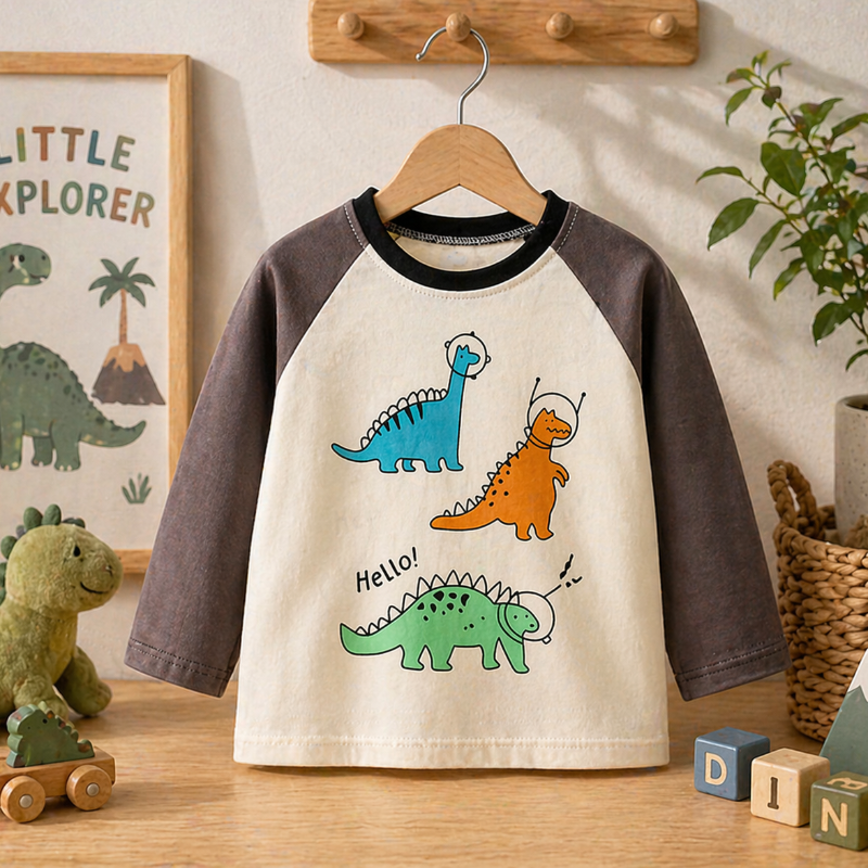 Kids Dinosaur Sweatshirt – Comfort & Style – Dino Kids Sweater