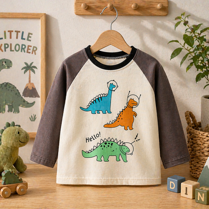 Kids Dinosaur Sweatshirt – Comfort & Style – Dino Kids Sweater