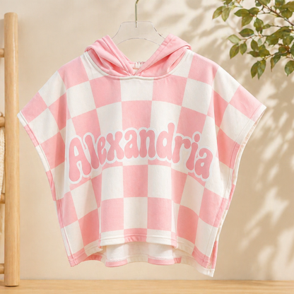 Personalized Hooded Towel – Soft & Unique – Personalized Children's Bathrobe