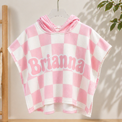 Personalized Hooded Towel – Soft & Unique – Personalized Children's Bathrobe