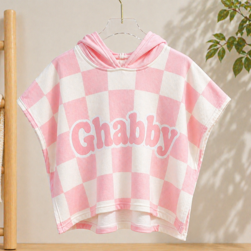 Personalized Hooded Towel – Soft & Unique – Personalized Children's Bathrobe