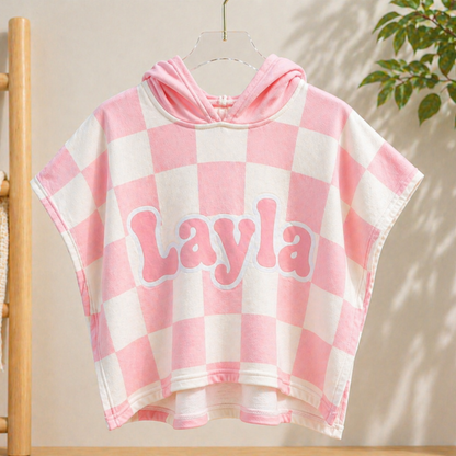Personalized Hooded Towel – Soft & Unique – Personalized Children's Bathrobe